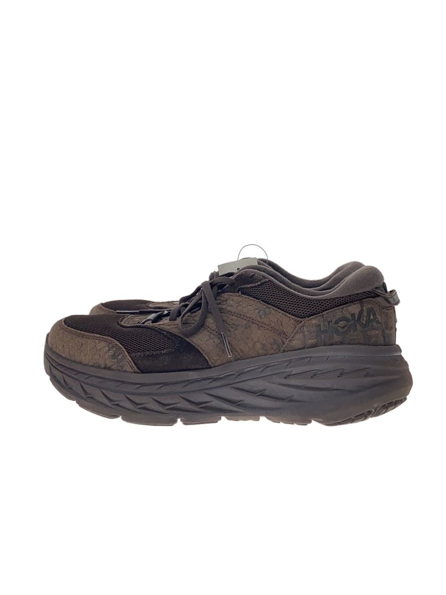 【中古】HOKA(HOKA ONE ONE)◆ローカットスニーカー/28cm/BRW/1127737 BCLT【シューズ】