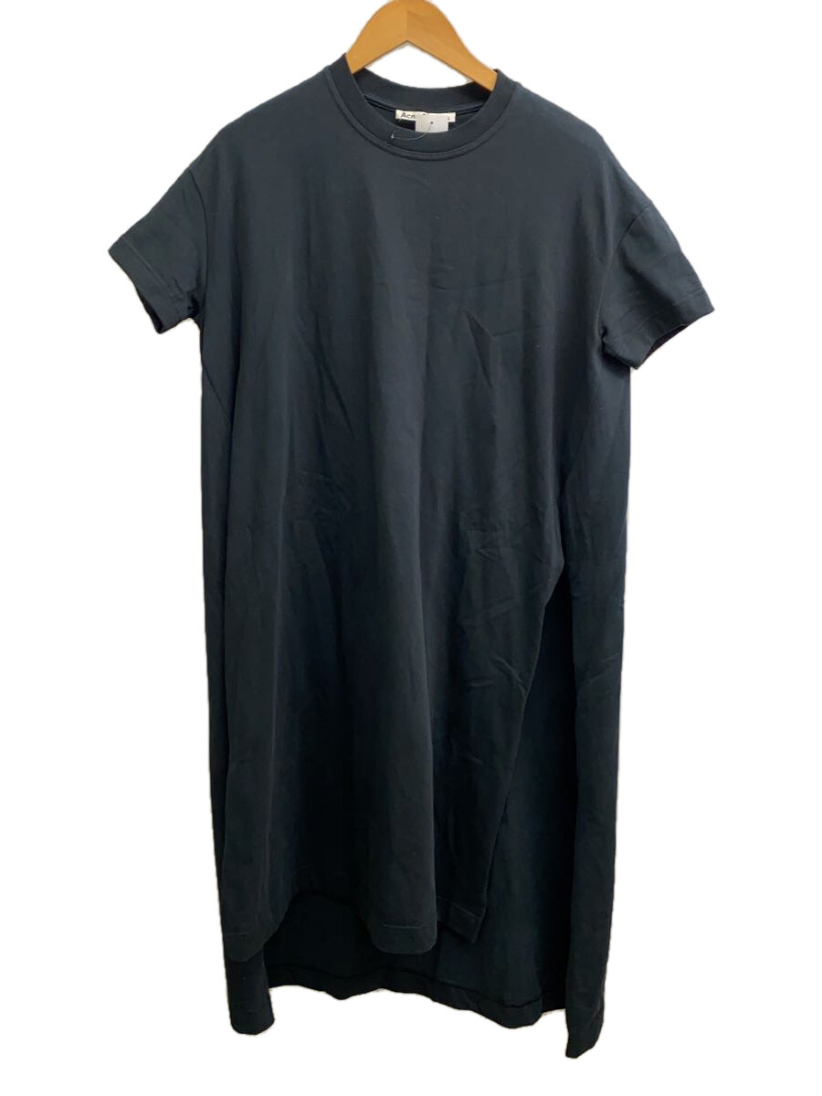 【中古】Acne Studios(Acne)◆半袖ワンピース/XS/コットン/BLK/15L166【レディースウェア】