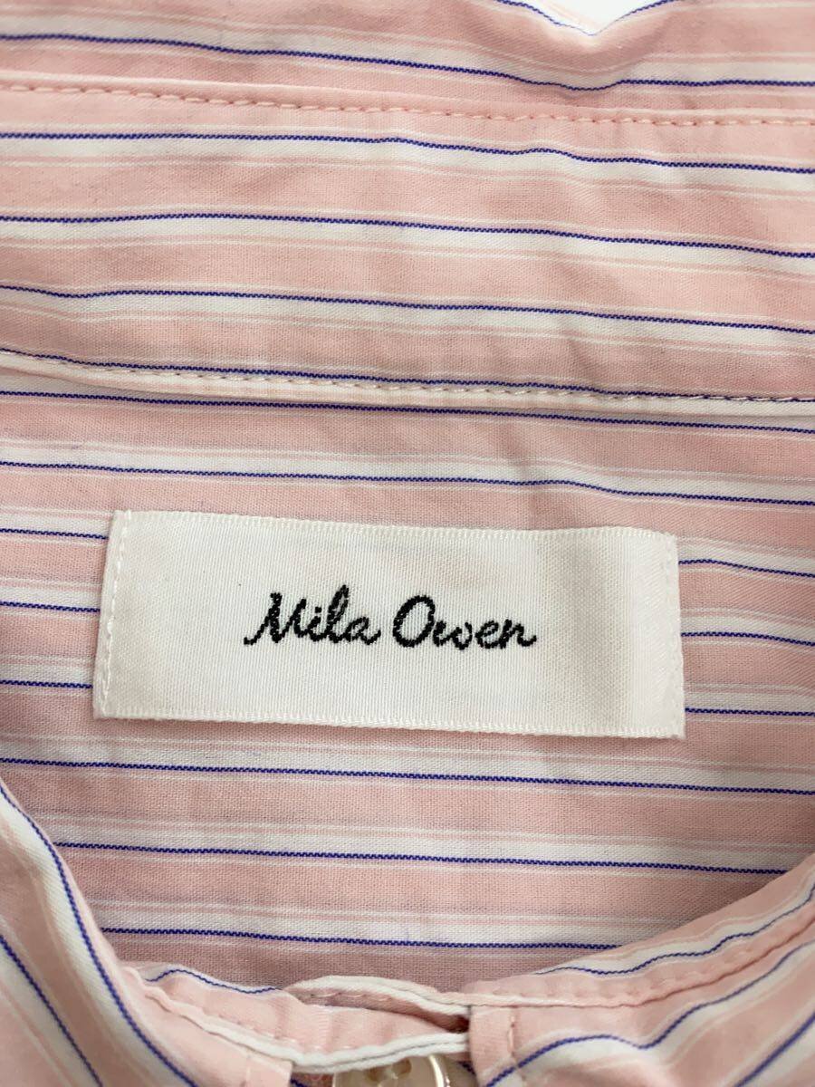 【中古】Mila Owen◆長袖シャツ/1/コットン/PNK/ストライプ/09WFB251173【レディースウェア】 jumblestore-38520366 2nd STREET 楽天市場店 サンプル画像3