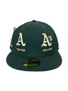 【中古】NEW ERA◆キャップ/7 1/2/ポリエステル/メンズ【服飾雑貨他】(4)