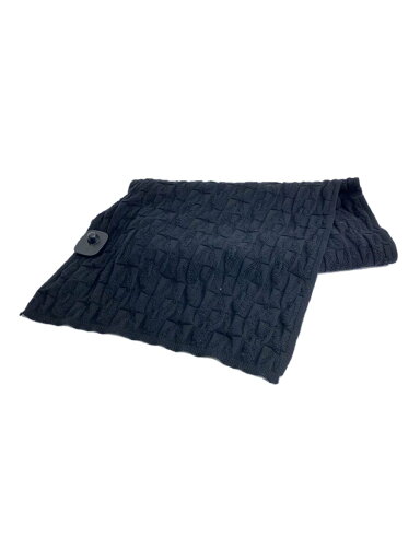 【中古】ARMANI EXCHANGE◆マフラー/コットン/BLK/メンズ【服飾雑貨他】 【中古】ARMANI EXCHANGE◆マフラー/コットン/BLK/メンズ【服飾雑貨他】