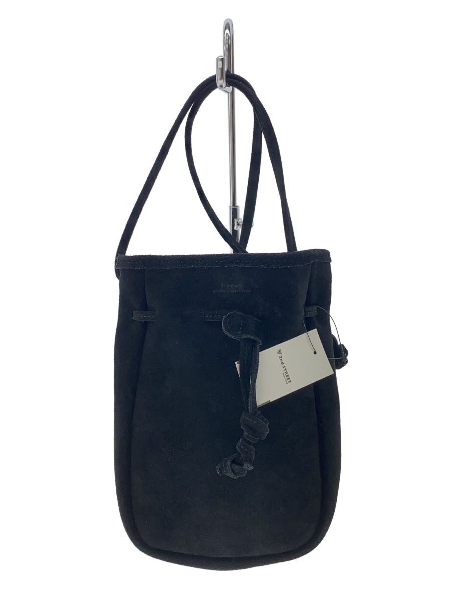 C, D, T, R, W - 【中古】SLOW&CO◆ショルダーバッグ/--/BLK【バッグ】