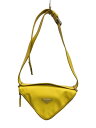 【中古】PRADA◆Triangle/ショルダーバッグ/--/YLW/2VL039【バッグ】