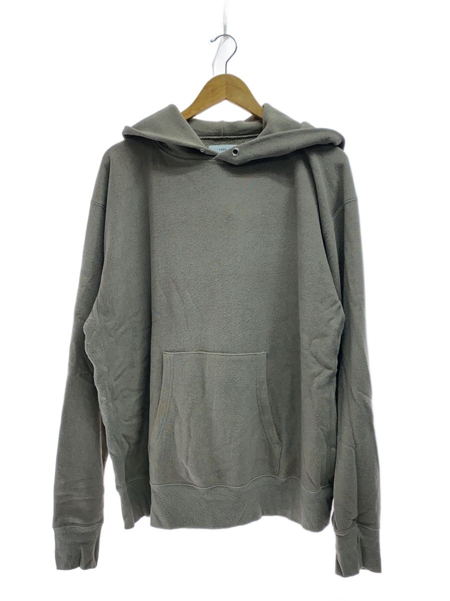 【中古】ents.◆パーカー/5/シルク/BEG/無地【メンズウェア】