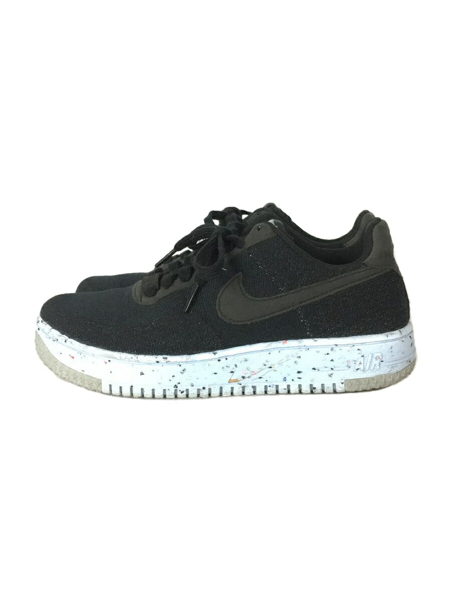 yÁzNIKEAIR FORCE 1 CRATER FLYKNIT/GAtH[X1 N[^[ tCjbg/25.5cm/ubNyV[Yz