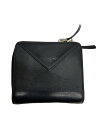 【中古】BALENCIAGA◆2つ折り財布/レザー/BLK/メンズ/371662・1000・D・002123//【服飾雑貨他】