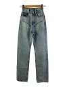 【中古】Y/PROJECT◆21ss/ブリーククリスタルストレートジーンズ/ボトム/--/デニム/IDG//【レディースウェア】