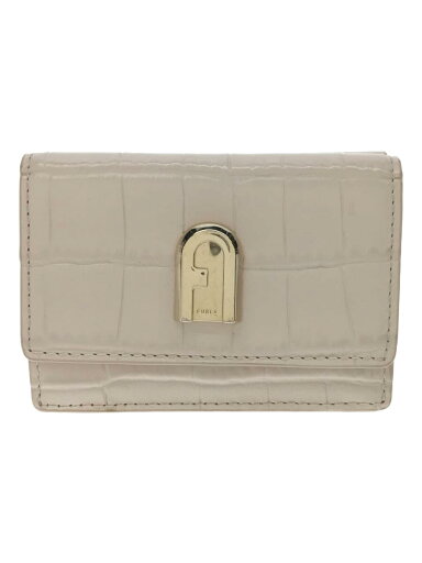 【中古】FURLA◆3つ折り財布/レザー/PNK/レディース/1927/クロコ型押し/トライフォールドウォレット//【服飾雑貨他】 【中古】FURLA◆3つ折り財布/レザー/PNK/レディース/1927/クロコ型押し/トライフォールドウォレット//【服飾雑貨他】