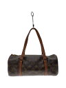【中古】LOUIS VUITTON◆2)パピヨン30_モノグラム・キャンバス_BRW/PVC/BRW【バッグ】