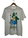 【中古】Tシャツ/WHT/無地【メンズウェア】(4)