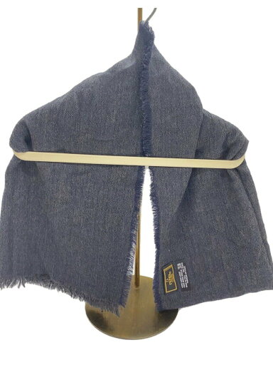 【中古】FENDI◆マフラー/ウール/NVY/総柄/レディース【服飾雑貨他】 【中古】FENDI◆マフラー/ウール/NVY/総柄/レディース【服飾雑貨他】
