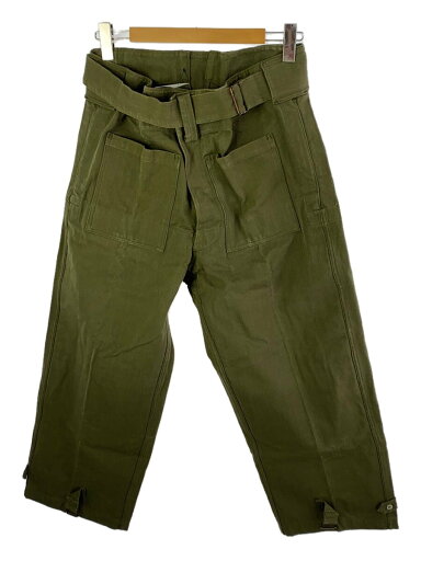 【中古】FRENCH MILITARY◆カーゴパンツ/--/コットン/GRN/M-35【メンズウェア】 【中古】FRENCH MILITARY◆カーゴパンツ/--/コットン/GRN/M-35【メンズウェア】