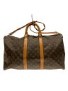 【中古】LOUIS VUITTON◆キーポル・バンドリエール50_モノグラム・キャンバス_BRW/PVC/BRW/総柄/M41416/カキ【バッグ】