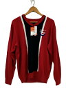 【中古】Callaway◆スポーツウェアー/3L/RED/大き目/タグ付/しわあり/セーター/ゴルフ//【スポーツ】