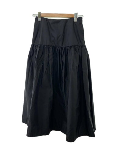 【中古】forme◆ロングスカート/FREE/ナイロン/BLK/無地/23S_GATHER SKIRT_Black【レディースウェア】 【中古】forme◆ロングスカート/FREE/ナイロン/BLK/無地/23S_GATHER SKIRT_Black【レディースウェア】