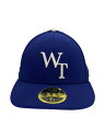 【中古】WTAPS◆23SS/59FIFTY LOW PROFILE / CAP/7 1/2/ポリエステル/ブルー/メンズ【服飾雑貨他】