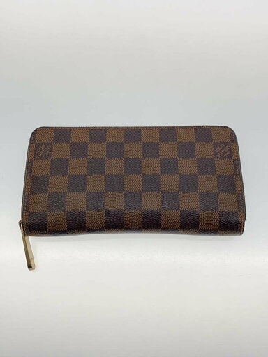 【中古】LOUIS VUITTON◆1)ジッピー・ウォレット_ダミエ・エベヌ_BRW/PVC/BRW/メンズ【服飾雑貨他】 【中古】LOUIS VUITTON◆1)ジッピー・ウォレット_ダミエ・エベヌ_BRW/PVC/BRW/メンズ【服飾雑貨他】