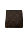 【中古】LOUIS VUITTON◆ポルト・フォイユ・マルコ_モノグラム・キャンバス_BRW/PVC/BRW/メンズ【服飾雑貨他】(4)