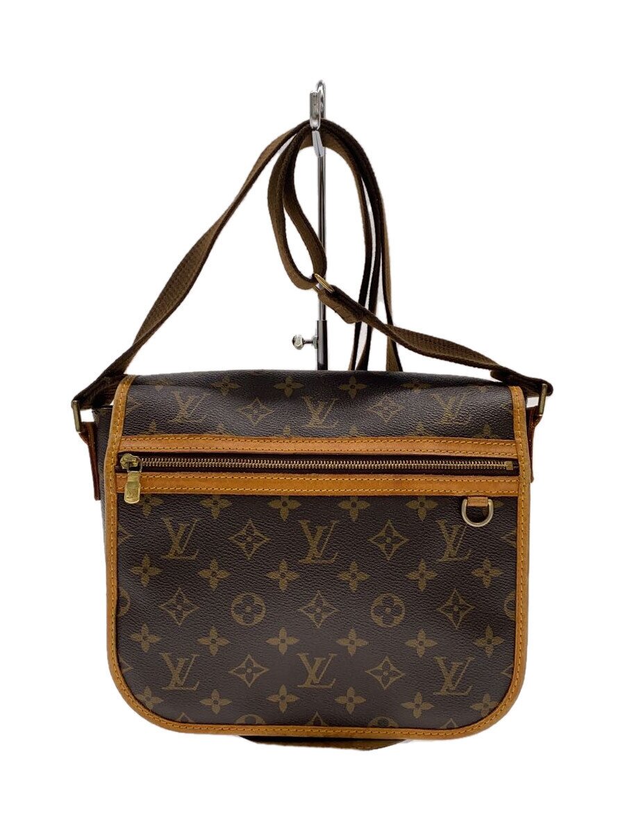 【中古】LOUIS VUITTON◆角スレ有/メッセンジャーPM・ボスフォール_モノグラム・キャンバス/PVC/BRW【バッグ】