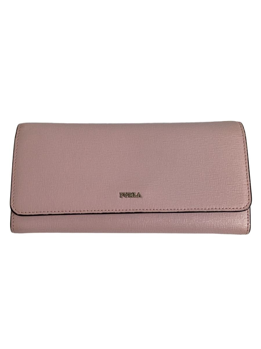 【中古】FURLA◆長財布/--/PNK/レディース【服飾雑貨他】