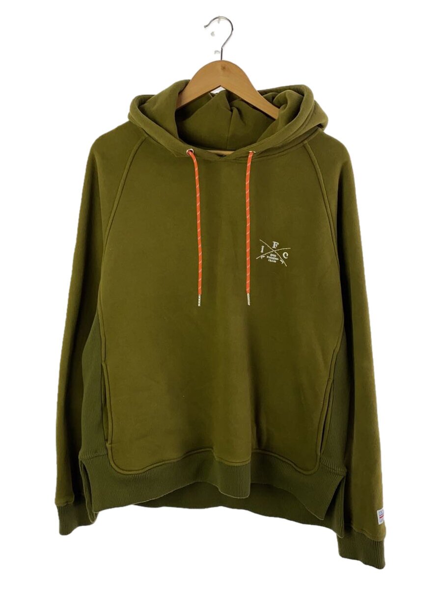 【中古】IRIE FISHING CLUB◆パーカー/XL/コットン/KHK【メンズウェア】