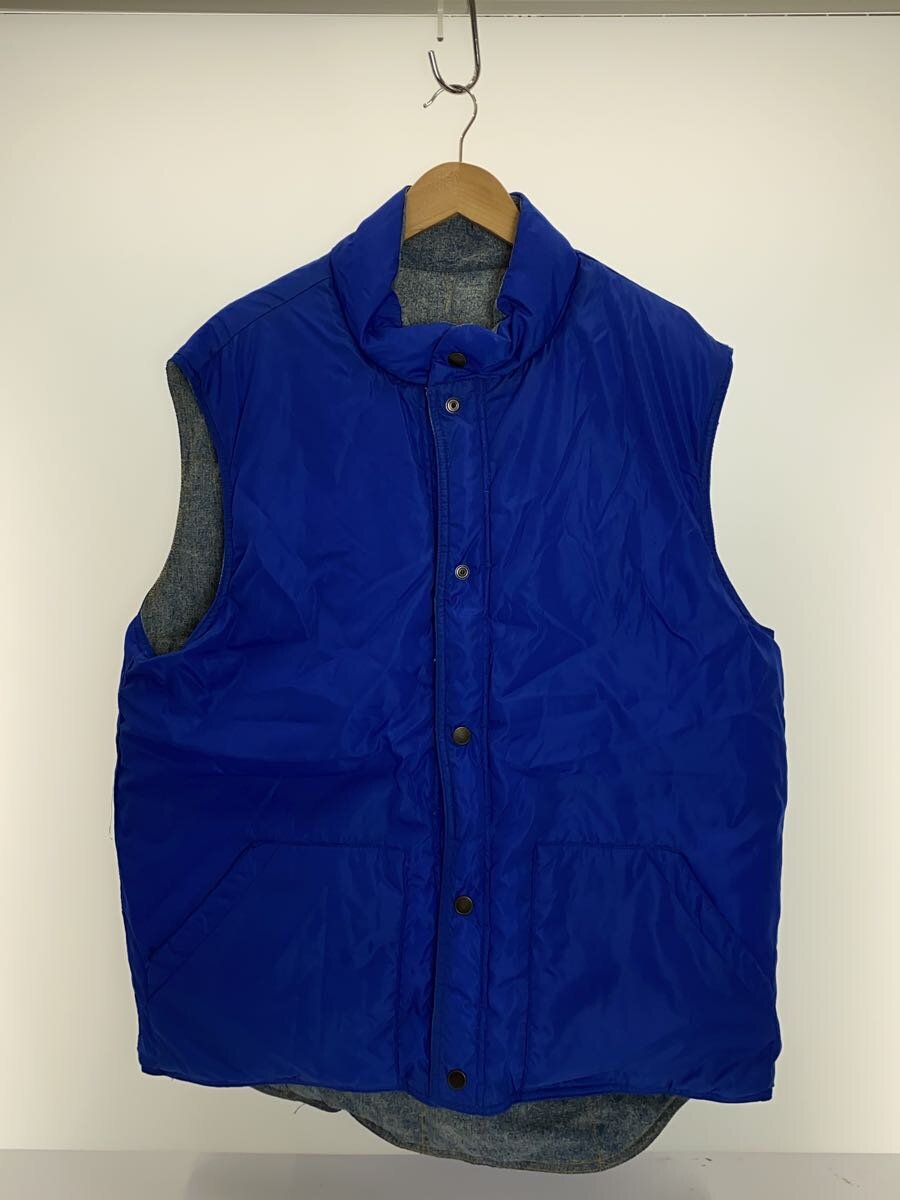 【中古】THE COMPANY STORE/ベスト/XL/コットン/BLU/無地/I-803【メンズウェア】