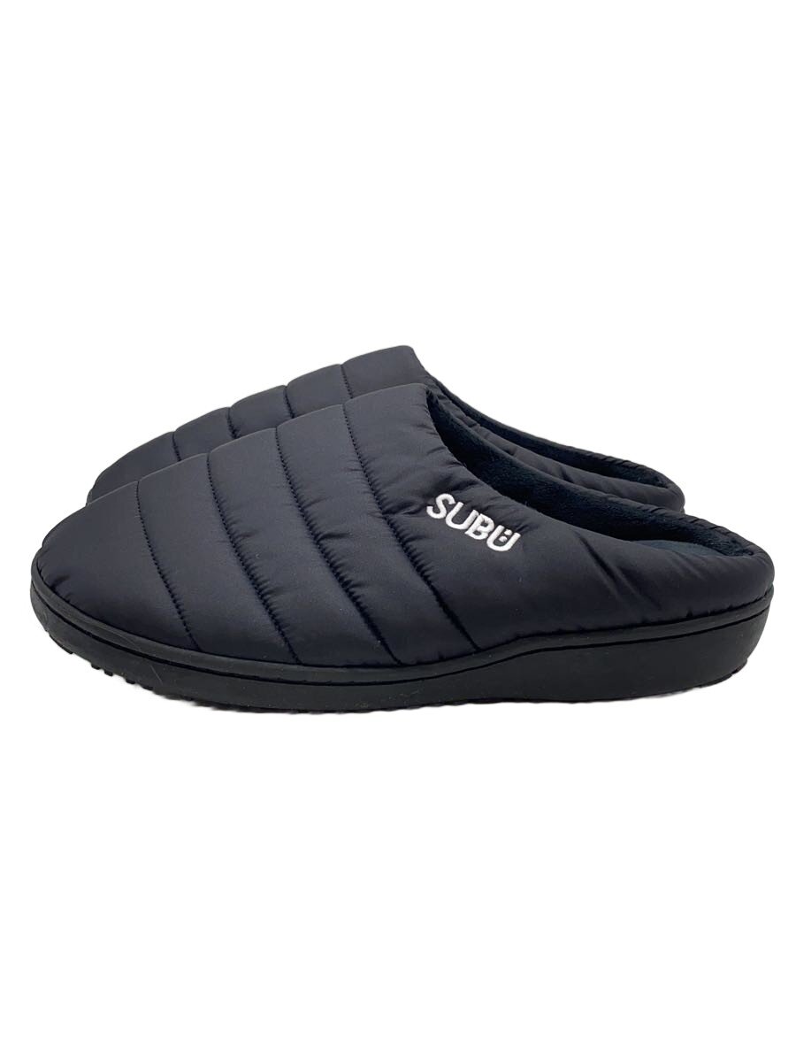 【中古】SUBU◆サンダル/--/BLK【シューズ】