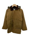 【中古】COUNTRY LEISURE WEAR/オイルドジャケット/XS/コットン/BEG/ヨゴレ有【メンズウェア】