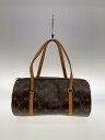 【中古】LOUIS VUITTON◆ボストンバッグ/PVC/BRW/総柄/M51385/パピヨン30/ポーチ欠損【バッグ】(4)