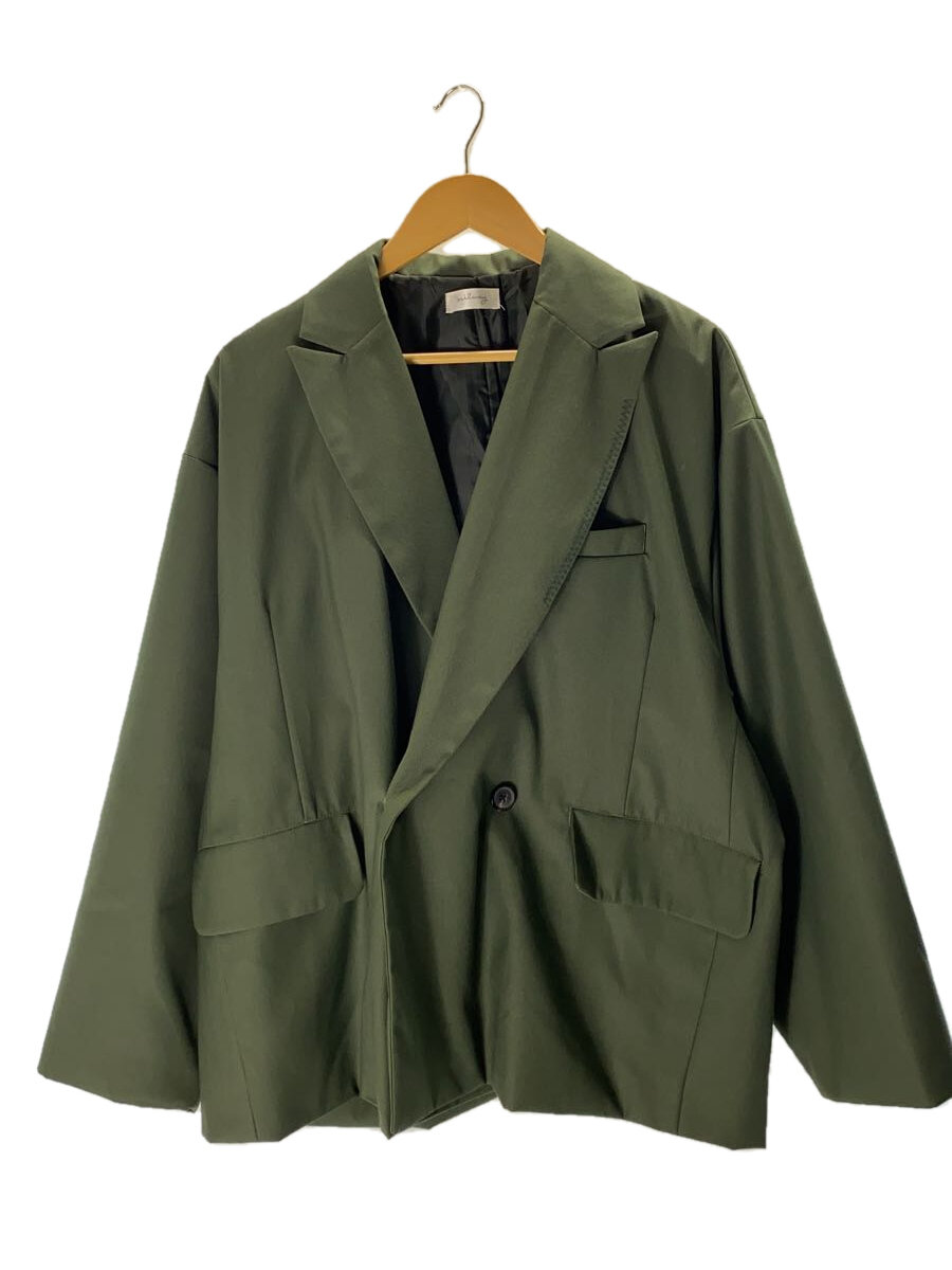 【中古】nilway◆配色ステッチダブルテーラードジャケット&TR袴ステッチワイドルーズスラックス/セットアップ/M-S//【メンズウェア】