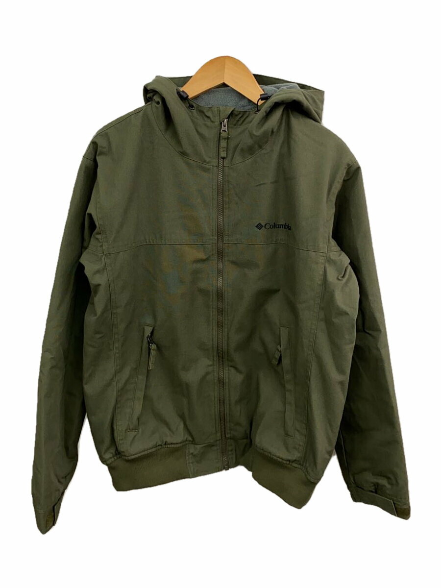 【中古】Columbia◆Loma Vista Hoodie_ロマビスタフーディー/L/ポリエステル/KHK【メンズウェア】