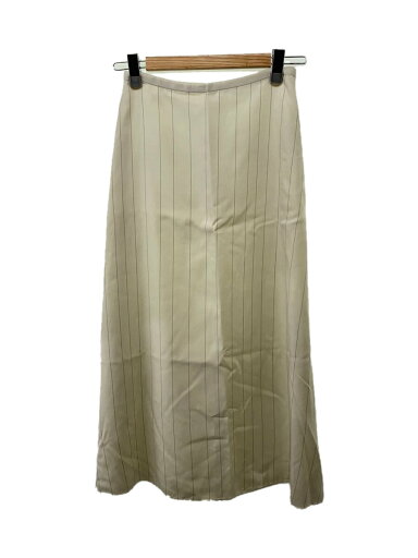 【中古】YLEVE◆ロングスカート/O/レーヨン/WHT/168-3230005【レディースウェア】 【中古】YLEVE◆ロングスカート/O/レーヨン/WHT/168-3230005【レディースウェア】