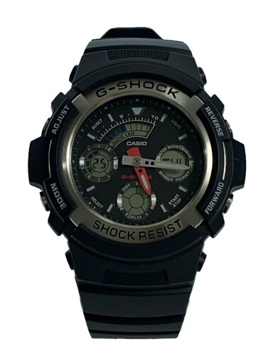 【中古】CASIO◆クォーツ腕時計・G-SHOCK/デジアナ/BLK/BLK【服飾雑貨他】 【中古】CASIO◆クォーツ腕時計・G-SHOCK/デジアナ/BLK/BLK【服飾雑貨他】