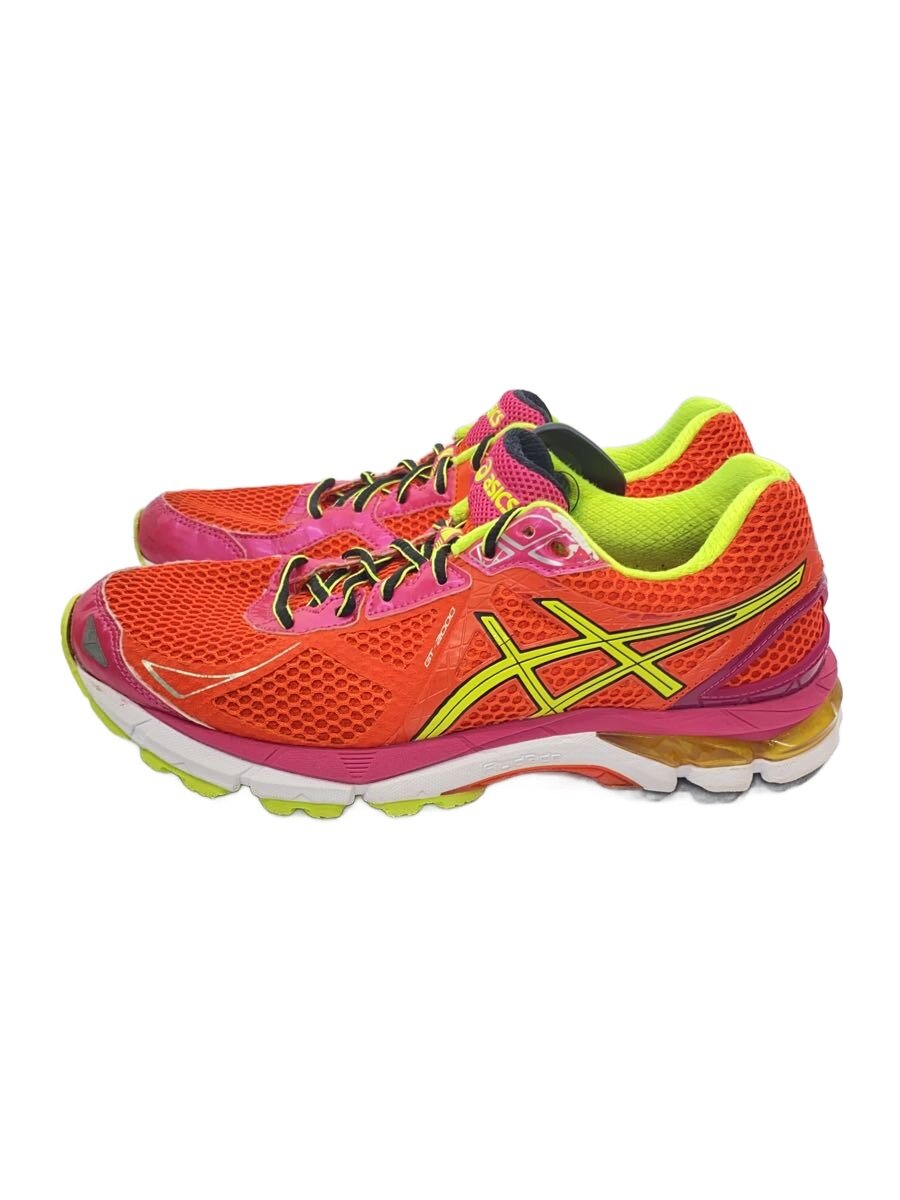 【中古】ASICS◆LADY GT2000 NEWYORK3 4932/ランニングシューズ/25cm/ORN///【スポーツ】
