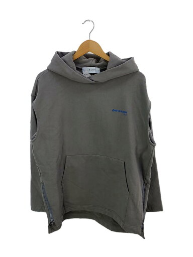 【中古】IRENE◆パーカー/36/コットン/GRY/プリント/22S82005【レディースウェア】 【中古】IRENE◆パーカー/36/コットン/GRY/プリント/22S82005【レディースウェア】