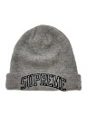 【中古】Supreme◆23SS/Week7/New Era Metallic Arc Beanie/FREE/アクリル/グレー/メンズ【服飾雑貨他】