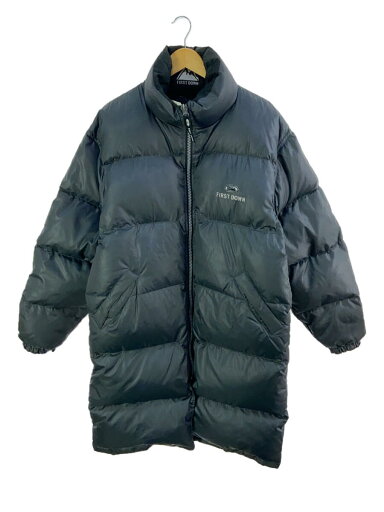 【中古】FIRST DOWN◆ダウンジャケット/M/ポリエステル/GRY/FD-2408/リバーシブル【メンズウェア】 【中古】FIRST DOWN◆ダウンジャケット/M/ポリエステル/GRY/FD-2408/リバーシブル【メンズウェア】