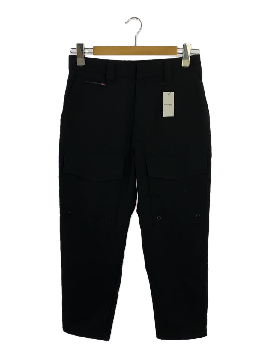 【中古】DIESEL◆ブッシュパンツ/28/ポリエステル/BLK【メンズウェア】