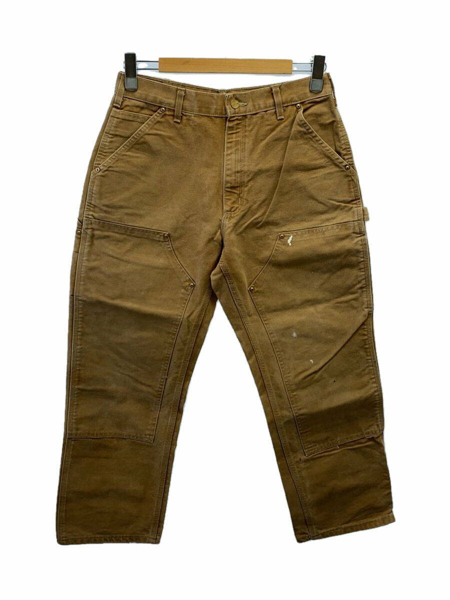 【中古】Carhartt◆ペンキ汚れ/色抜け有/ペインターパンツ/33/コットン/CML/B01 BRN/00s/USA製【メンズウェア】