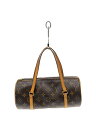 【中古】LOUIS VUITTON◆パピヨン26_モノグラム・キャンバス_BRW/PVC/BRW【バッグ】