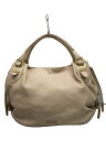 【中古】BALLY◆トートバッグ/レザー/BEG/無地【バッグ】(4)