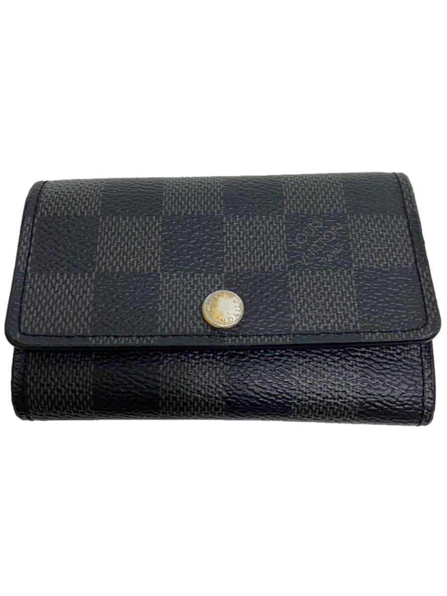 【ブランド】LOUIS VUITTON 【ブランドカナ】ルイヴィトン 【型番】N62662 【程度】B 【サイズ】 【メインカラー】ブラック 【素材・生地】その他 【キーワード】　　 2025/06/11 セカンドストリート小山店【2945】【中古】LOUIS VUITTON◆ミュルティクレ6_ダミエ・グラフィット_BLK/--/BLK ブランド LOUIS VUITTON 型番 N62662 カラー ブラック 柄 素材・生地 その他>色・素材について サイズ >サイズ表示について 実寸（cm） 【ウォレット】 縦：6.5 / 横：10.5 / 厚み：1.5 【その他】 その他サイズ：/ 商品は　セカンドストリート小山店の店頭にて販売しております。商品に関するお問合わせは、お電話(TEL:0285-31-0670)にて、問合わせ番号：2329456705009をお伝えください。 配送方法やお支払い方法に関するお問い合わせは、サポートセンターまでご連絡をお願いします。 ※お電話の対応は営業時間内のみとなります。お問い合わせフォームでお問い合わせの際はご注文番号をご記入下さい この商品に関する出品店舗からのコメント 角擦れ有り