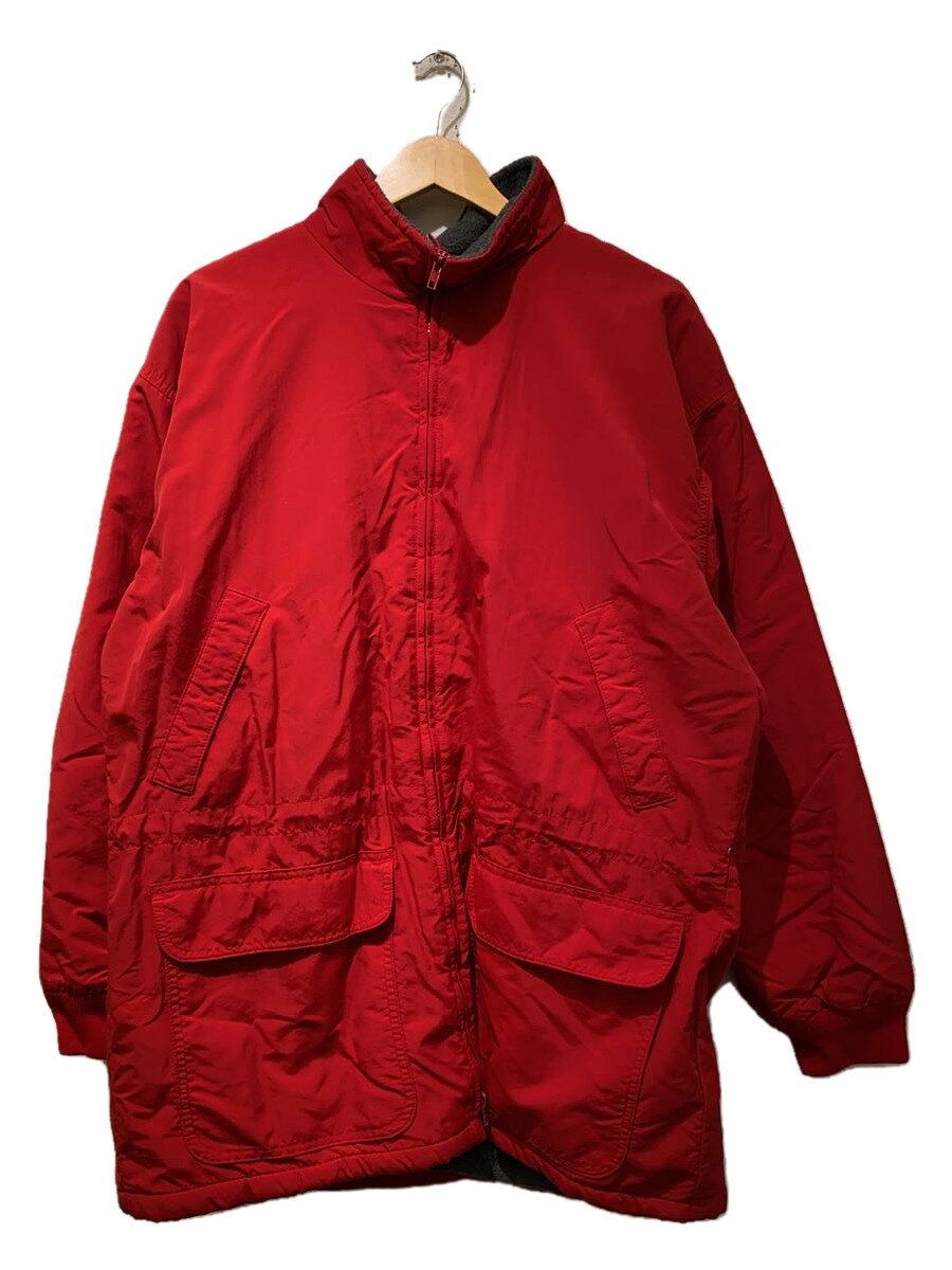 【中古】J.CREW◆90s/巨人タグ/緑タグ/ジャイアントタグ/IDEAL/ブルゾン/L/ナイロン/RED/無地【メンズウェア】