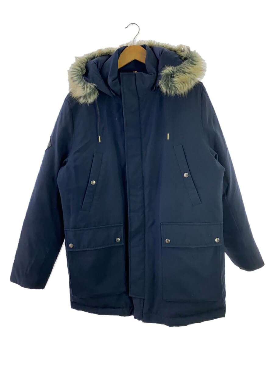 【中古】Paul Smith◆18AW/N3-B/ダウンジャケット/L/ウール/ネイビー/PF-BM-32961【メンズウェア】