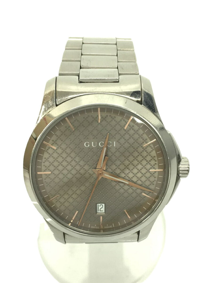 【中古】GUCCI◆クォーツ腕時計/アナ