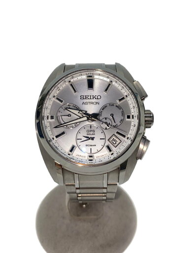 【中古】SEIKO◆クォーツ腕時計/アナログ/ステンレス/SLV/SLV/5X53-0AV0【服飾雑貨他】 【中古】SEIKO◆クォーツ腕時計/アナログ/ステンレス/SLV/SLV/5X53-0AV0【服飾雑貨他】