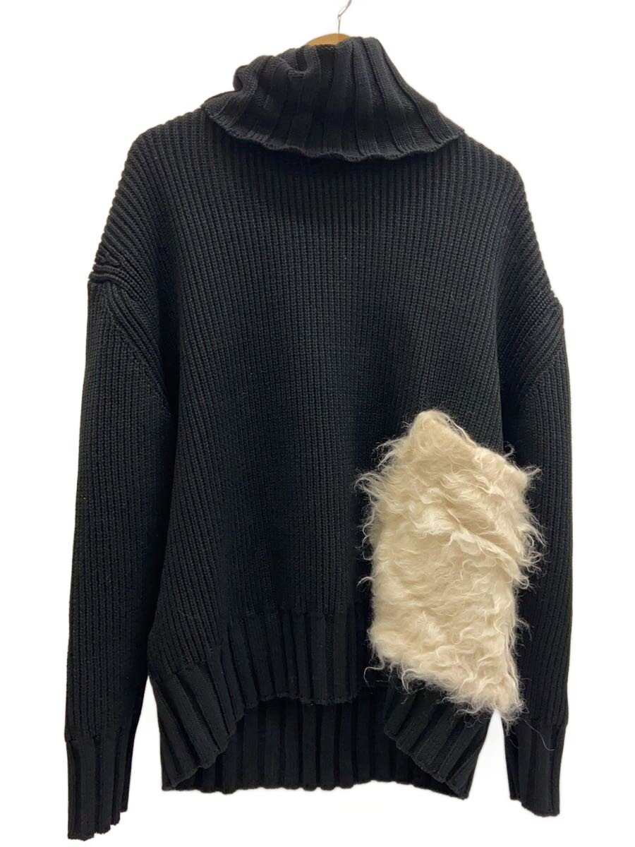 OUAT◆BLACK SNOW SWEATE/ニット・セーター(厚手)/--/ポリエステル/BLK/0-005-32O-M