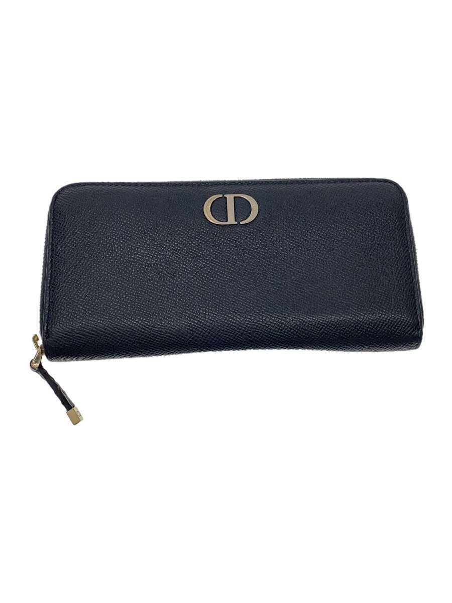 【中古】Christian Dior◆長財布/--/BLK/レディース【服飾雑貨他】