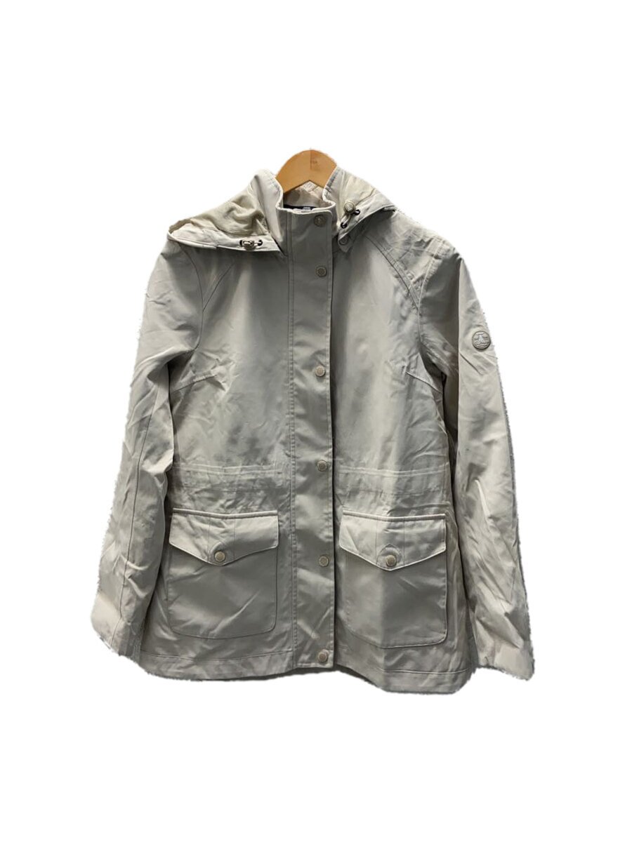 【中古】Barbour◆backshore jacket/ジャケット/34/ポリエステル/IVO/無地/LWB0521ST11【メンズウェア】