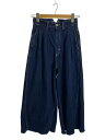【中古】Levi’s RED◆ワイドパンツ/27/コットン/NVY/無地/PC9-A1126-0000【レディースウェア】